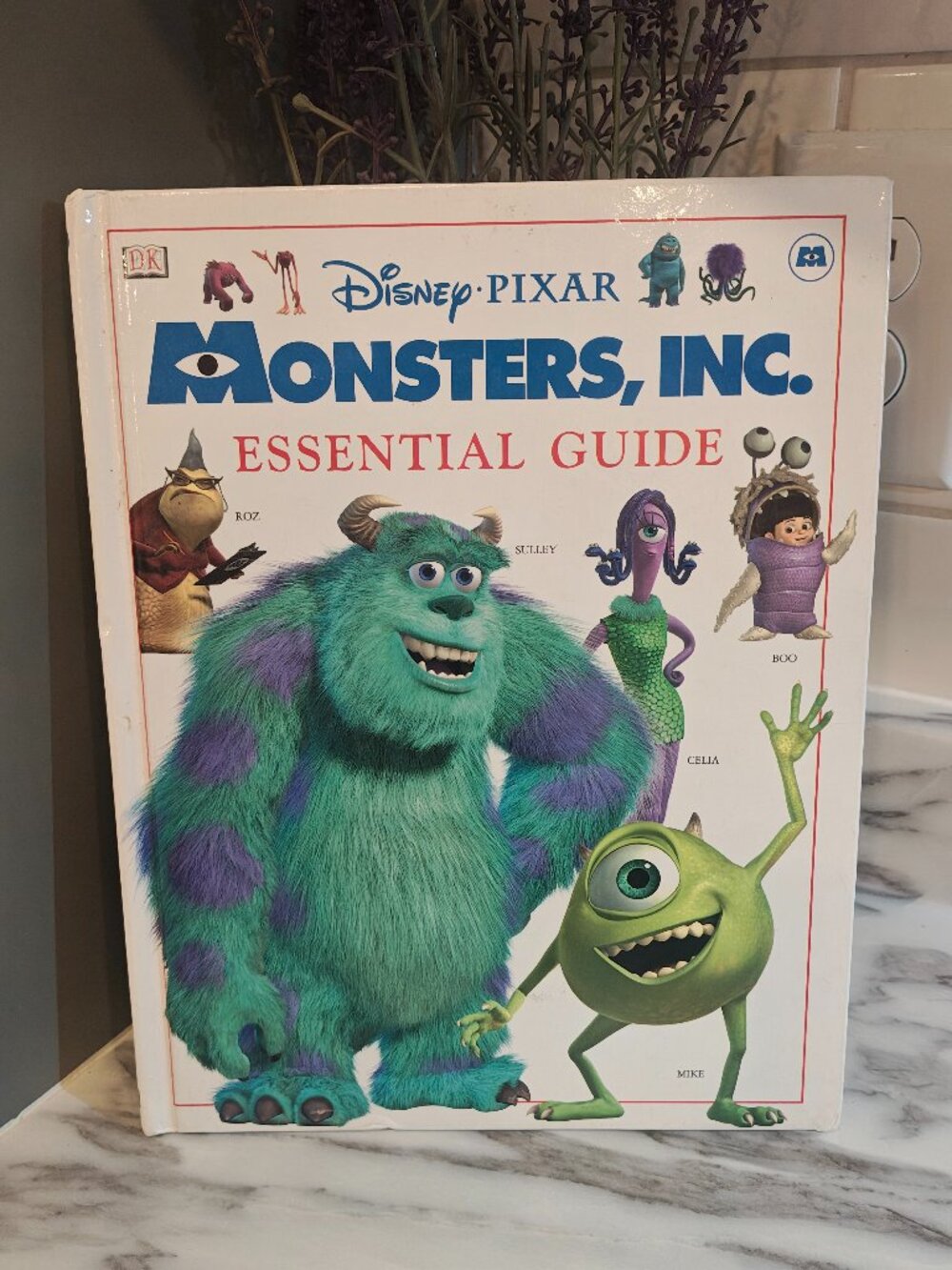 Disney Pixar Monsters Inc Essential Guide Hardcover 2001 DK Mike Sulley Book